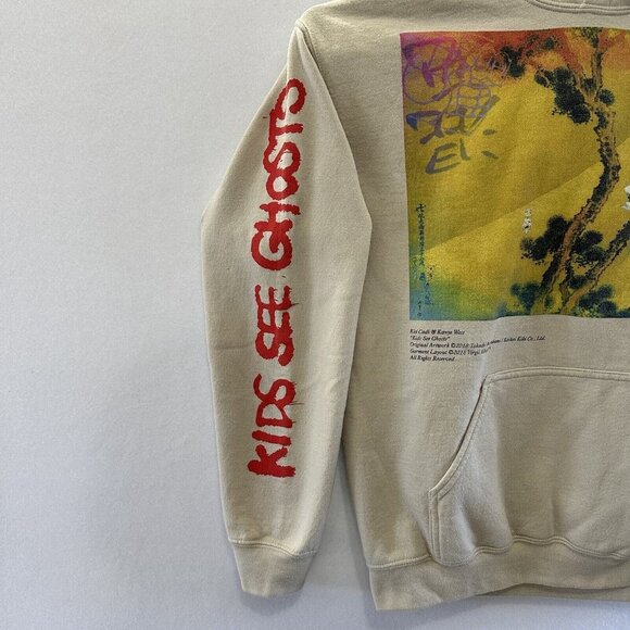 RARE Kids See Ghosts Hoodie Kanye West Kid Cudi 2018 takashi Murakami collab - Picture 11 of 14